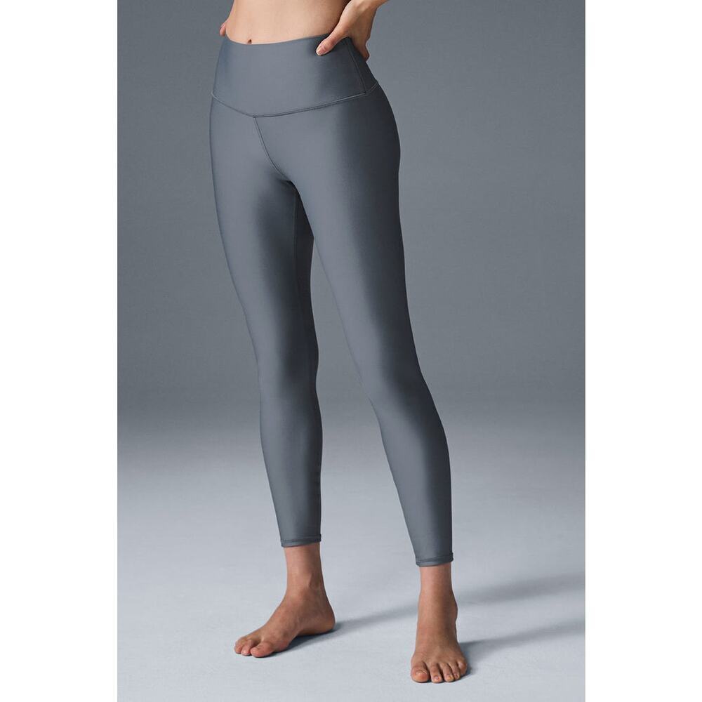 Alo High-Waist Airlift 7/8 Legging Steel Grey sz medium